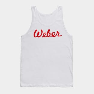 Weber 70th Anniversary Palatine Ill Classic front Tank Top